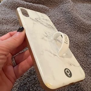 Grey Marble Loopy case for iPhone XS Max